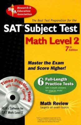 SAT Subject Test(tm) Math Level 2 W/CD [With CD... 0738602647 Book Cover