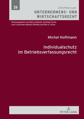 Individualschutz Im Betriebsverfassungsrecht [German] 3631782144 Book Cover