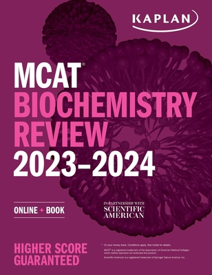 MCAT Biochemistry Review 2023-2024: Online + Book 1506282911 Book Cover
