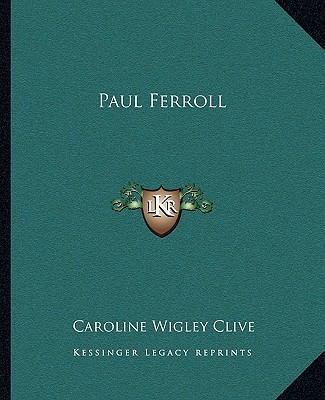 Paul Ferroll 1162678917 Book Cover
