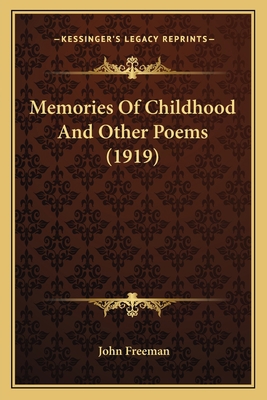 Memories Of Childhood And Other Poems (1919) 1164006282 Book Cover