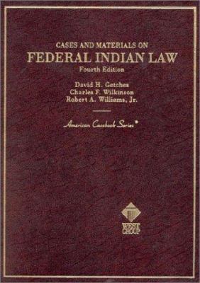 Cases and Materials on Federal Indian Law (Amer... 031421125X Book Cover