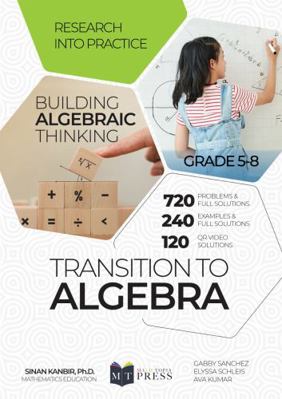 Paperback Transition to Algebra : Research into Practice Book