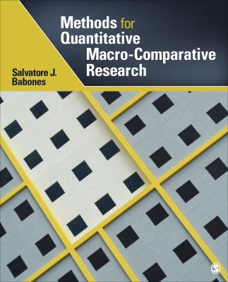 Methods for Quantitative Macro-Comparative Rese... 141297495X Book Cover