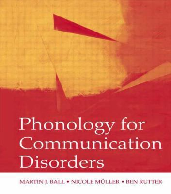Phonology for Communication Disorders 0805857621 Book Cover