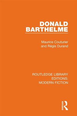 Donald Barthelme 0367343568 Book Cover