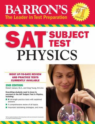 Barron's SAT Subject Test: Physics 1438007892 Book Cover