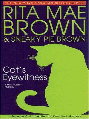 Cat's Eyewitness [Large Print] 0786274247 Book Cover