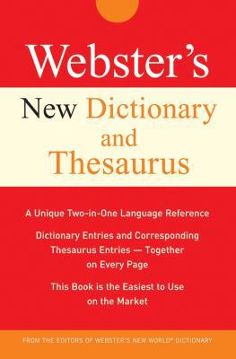 Webster's New Dictionary and Thesaurus (Custom) 047017773X Book Cover