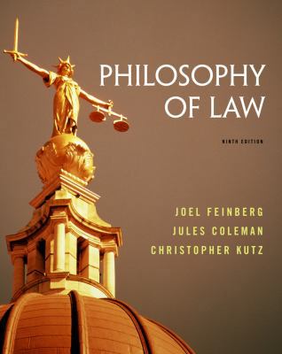 Philosophy of Law 1133942962 Book Cover