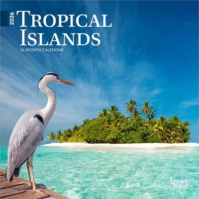 Tropical Islands 2026 7 X 14 Inch (Hanging) Mon... B0DYLTJWJR Book Cover
