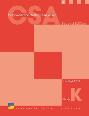 Benchmark Comprehension Strategy Assessment Sec... 1490068341 Book Cover