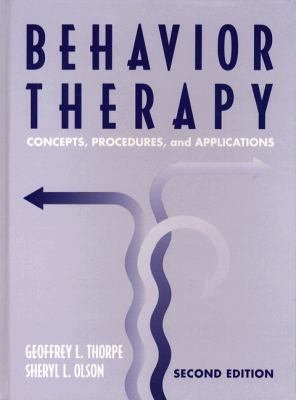 Behavior Therapy: Concepts, Procedures, and App... 0205193382 Book Cover