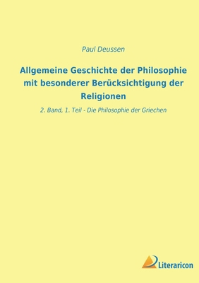 Allgemeine Geschichte der Philosophie mit beson... [German] 396506584X Book Cover