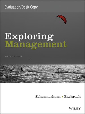 Exploring Management, Fifth Edition Evaluation ... 1119117763 Book Cover