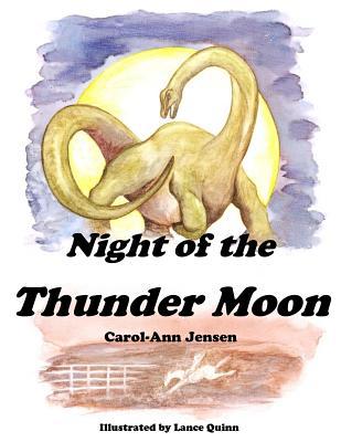 Night of the Thunder moon 1984268813 Book Cover