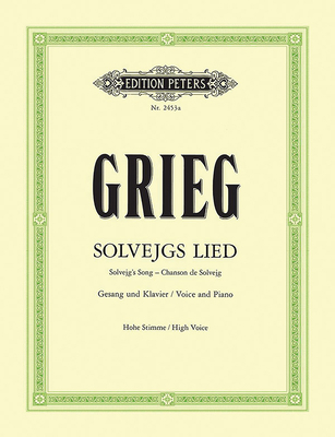 Solveig's Song (High Voice): From Peer Gynt (Ge... B00006M2G6 Book Cover