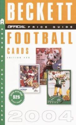 The Official Beckett Price Guide to Football Ca... 1400048648 Book Cover