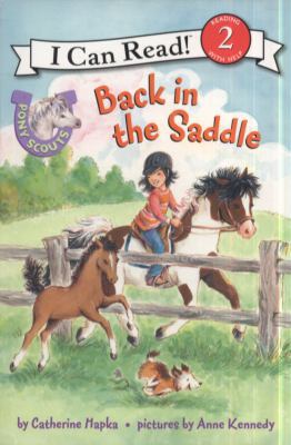 Pony Scouts: Back in the Saddle 0061255416 Book Cover