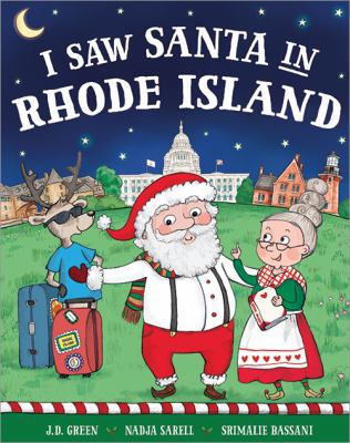 I Saw Santa in Rhode Island 1492668834 Book Cover