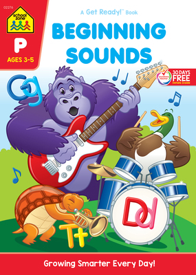 School Zone Beginning Sounds Workbook 1589473493 Book Cover