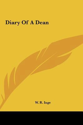 Diary of a Dean 1161664068 Book Cover
