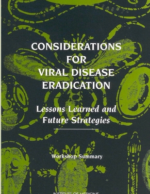 Considerations for viral disease eradication 0359579353 Book Cover
