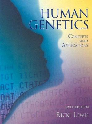 Human Genetics: Concepts and Applications 0073016446 Book Cover