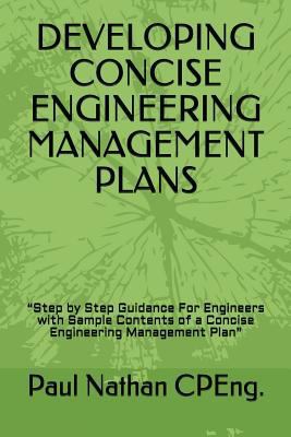 Developing Concise Engineering Management Plans... 1982978554 Book Cover