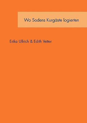 Wo Sodens Kurgäste logierten [German] 3833422505 Book Cover