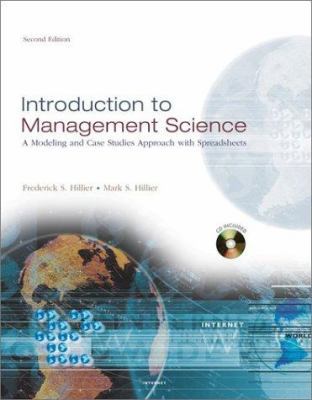 Introduction to Management Science: A Modeling ... 0072493682 Book Cover