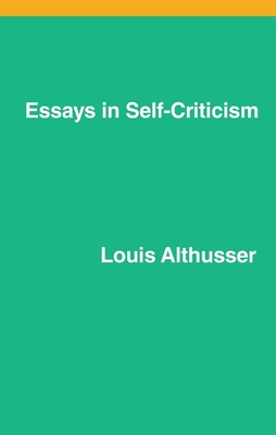 Essays on Self-Criticism 1786632004 Book Cover