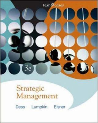 Strategic Management: Text and Cases with Onlin... 0073267201 Book Cover
