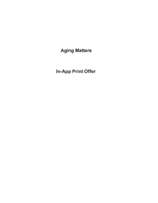 Aging Matters: An Introduction to Social Geront... 0133974022 Book Cover
