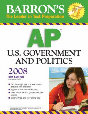 Barron's AP U.S. Government and Politics 0764138200 Book Cover