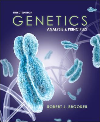 Genetics-Analysis and Principles 0072992786 Book Cover