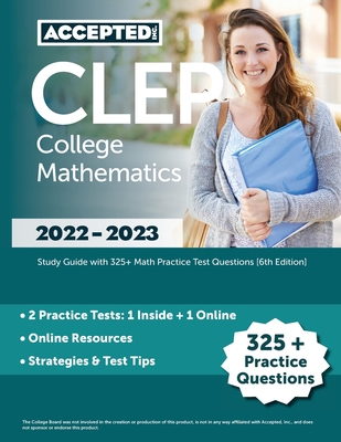 CLEP College Mathematics 2022-2023: Study Guide... 1637982194 Book Cover