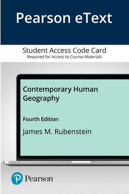 Contemporary Human Geography 0135213169 Book Cover