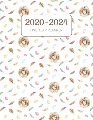 2020-2024 Five Year Planner: Monthly Agenda & S... 1706813945 Book Cover