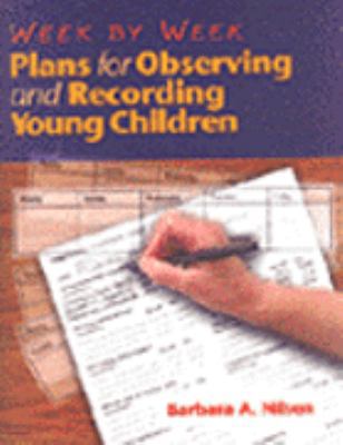 Week by Week: Plans for Observing and Recording... 0827376464 Book Cover