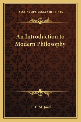 An Introduction to Modern Philosophy 1162740868 Book Cover