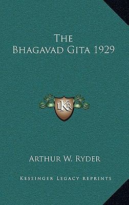 The Bhagavad Gita 1929 1163217557 Book Cover