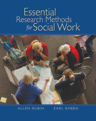 Essential Research Methods for Social Work 0495006580 Book Cover