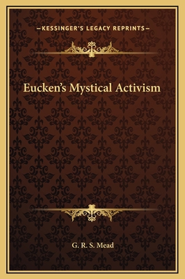 Eucken's Mystical Activism 1169185363 Book Cover