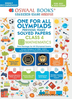 Oswaal One for All Olympiad Previous Years Solv... 9354235158 Book Cover