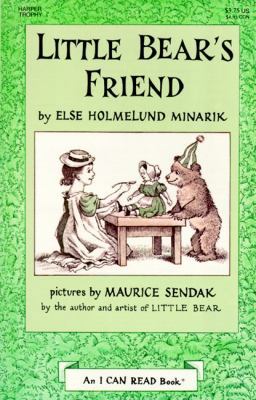 Little Bear's Friend [With] Book [Large Print] 1559942355 Book Cover