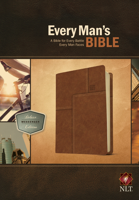 Every Man's Bible-NLT Deluxe Messenger 1414381085 Book Cover