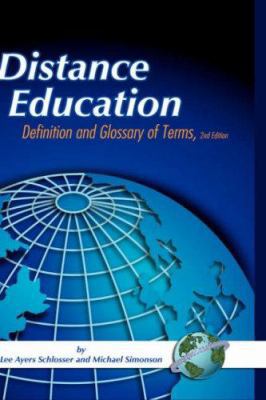 Distance Educaiton: Definition and Glossary of ... 1593115164 Book Cover