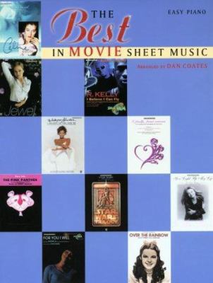 The Best in Movie Sheet Music 0769214207 Book Cover