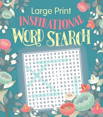 Large Print Inspirational Word Search [Large Print] 1645170632 Book Cover